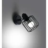Sollux Lighting Sieninis šviestuvas BELUCI 1 juodas