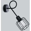 Sollux Lighting Sieninis šviestuvas BELUCI 1S juodas