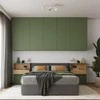 Sollux Lighting Sieninis šviestuvas ELBA baltas