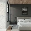 Sollux Lighting Sieninis šviestuvas ENIF juodas