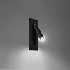 Sollux Lighting Sieninis šviestuvas ENIF juodas