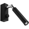 Sollux Lighting Sieninis šviestuvas EYETECH 1 juodas