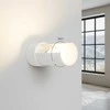 Sollux Lighting Sieninis šviestuvas FLASH baltas