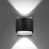 Sollux Lighting Sieninis šviestuvas IMPACT juodas