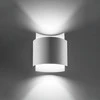 Sollux Lighting Sieninis šviestuvas IMPACT baltas