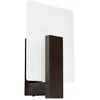 Sollux Lighting Sieninis šviestuvas LAPPO wenge