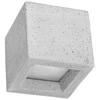 Sollux Lighting Sieninis šviestuvas LEO concrete