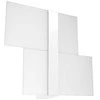 Sollux Lighting Sieninis šviestuvas MASSIMO baltas
