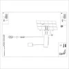 Sollux Lighting Sieninis šviestuvas NIMBI E27 su jungikliu