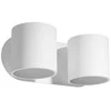 Sollux Lighting Sollux Sieninis šviestuvas ORBIS 2 baltas