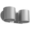 Sollux Lighting Sollux Sieninis šviestuvas ORBIS 2 pilkas