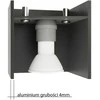 Sollux Lighting Sieninis šviestuvas PIXAR juodas