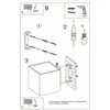 Sollux Lighting Sieninis šviestuvas QUAD 1 antracito spalvos
