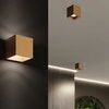 Sollux Lighting Sieninis šviestuvas QUAD 1 auksinis