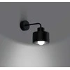 Sollux Lighting Sieninis šviestuvas SAVAR 1 juodas