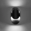 Sollux Lighting Sieninis šviestuvas TEAR juodas