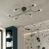 Sollux Lighting Sieninis šviestuvas VECTOR juodas