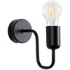 Sollux Lighting Sieninis šviestuvas VECTOR juodas