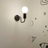 Sollux Lighting Sieninis šviestuvas VECTOR juodas