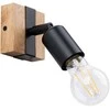 Sollux Lighting Sieninis šviestuvas ZUCA juodas