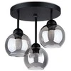 Lubinis šviestuvas Sollux Lighting Šviestuvas ALINO 3 juodas