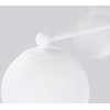 Lubinis šviestuvas Sollux Lighting Šviestuvas ASTRAL 3 baltas