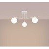 Lubinis šviestuvas Sollux Lighting Šviestuvas ASTRAL 3 baltas