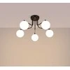 Lubinis šviestuvas Sollux Lighting Šviestuvas ASTRAL 5 juodas