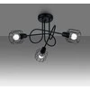 Lubinis šviestuvas Sollux Lighting Šviestuvas BELUCI 3S juodas