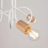 Lubinis šviestuvas Sollux Lighting Šviestuvas EMBER 3 baltas