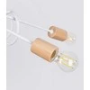 Lubinis šviestuvas Sollux Lighting Šviestuvas EMBER 5 baltas