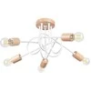 Lubinis šviestuvas Sollux Lighting Šviestuvas EMBER 5 baltas