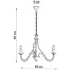 Lubinis šviestuvas Sollux Lighting Šviestuvas MINERWA 3 baltas