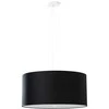 Pakabinamas šviestuvas Sollux Lighting Šviestuvas OTTO 50 juodas