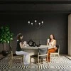 Pakabinamas šviestuvas Sollux Lighting Šviestuvas PICCOLO 3 juodas