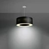 Lubinis šviestuvas Sollux Lighting Šviestuvas SATURNO 50 juodas