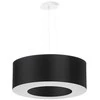 Lubinis šviestuvas Sollux Lighting Šviestuvas SATURNO 50 juodas