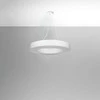 Pakabinamas šviestuvas Sollux Lighting Šviestuvas SATURNO SLIM 70 baltas