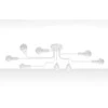 Lubinis šviestuvas Sollux Lighting Šviestuvas VECTOR 8 baltas