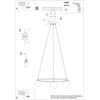 Lubinis šviestuvas Sollux Lighting Šviestuvas YOLI 3
