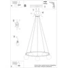 Lubinis šviestuvas Sollux Lighting Šviestuvas YOLI 5