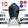 Kamado Bono kepsninė Grande EVO 25" / 64 cm, tamsiai mėlyna, matinė