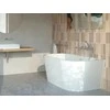 Akrilinė vonia Deante Silia KDS_016W, 160x75 cm