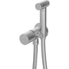 Bidė dušelio komplektas Deante Silia Hexa BHS_F34M, Brushed steel