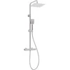 Deante dušo sistema su termostatiniu maišytuvu NAC_F4HT, Brushed steel