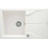 Deante granitinė virtuvinė plautuvė Deante Andante Flush, ZQN_A11F, Alabaster