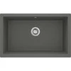 Deante granitinė virtuvinė plautuvė Deante Corda, ZQA_T10D, Anthracite