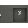 Deante granitinė virtuvinė plautuvė Deante Evora - Left, ZQJ_T11L, Anthracite metallic