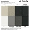Deante granitinė virtuvinė plautuvė Deante Eridan, ZQE_G203, Metallic graphite
