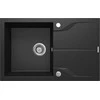 Deante granitinė virtuvinė plautuvė Deante Andante Flush, ZQN_G11F, Metallic graphite